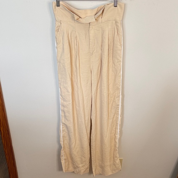 Nonchalant High-Rise Wide Leg Pants Cream Medium - Picture 2 of 6